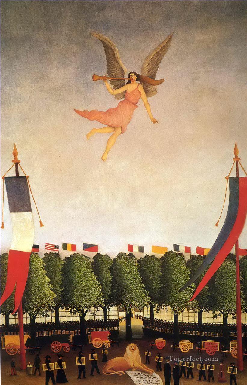 liberty inviting artists to take part in the 22nd exhibition of the society of independent 1906 Henri Rousseau Post Impressionism Naive Primitivism Oil Paintings